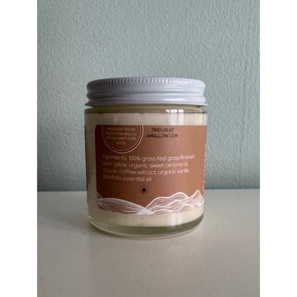 Amallow 100% Grass Fed Beef Whipped Tallow Cream 4 fl oz- Vanilla Latte- New - Picture 5 of 6